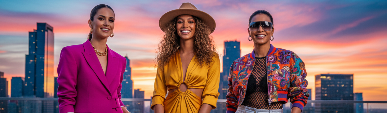Three Stylish Women